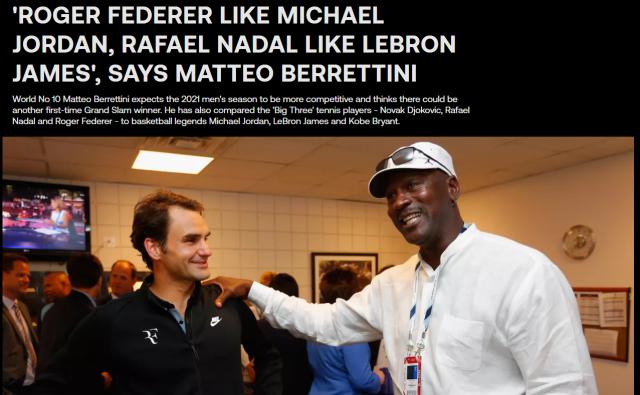 正版澳门六合彩-费德勒像乔丹，纳达尔像詹姆斯，那么德约呢？